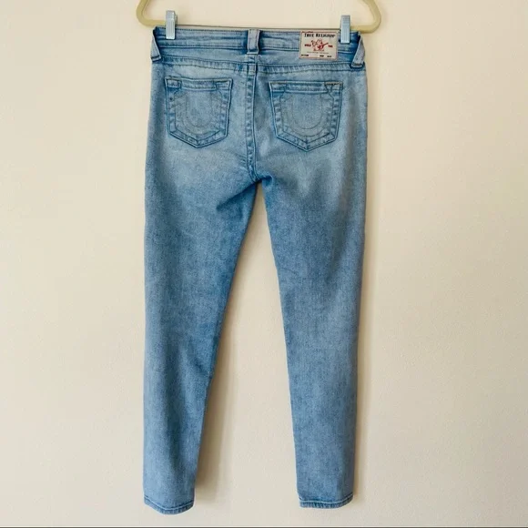 True religion Halle mid rise super skinny distress jeans - Picture 6 of 10